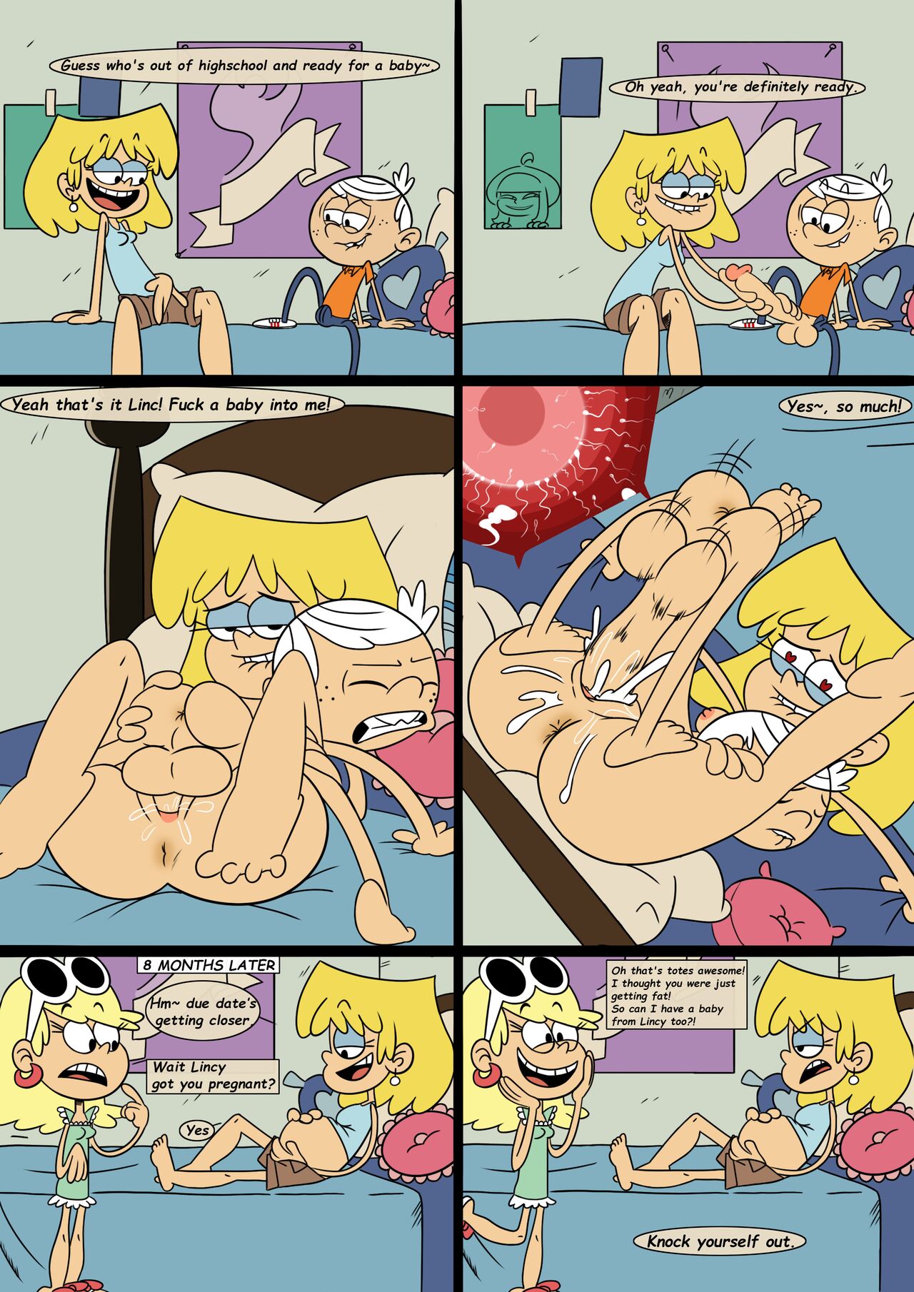 Loud Impregnation Page 37 Comic Porn XXX