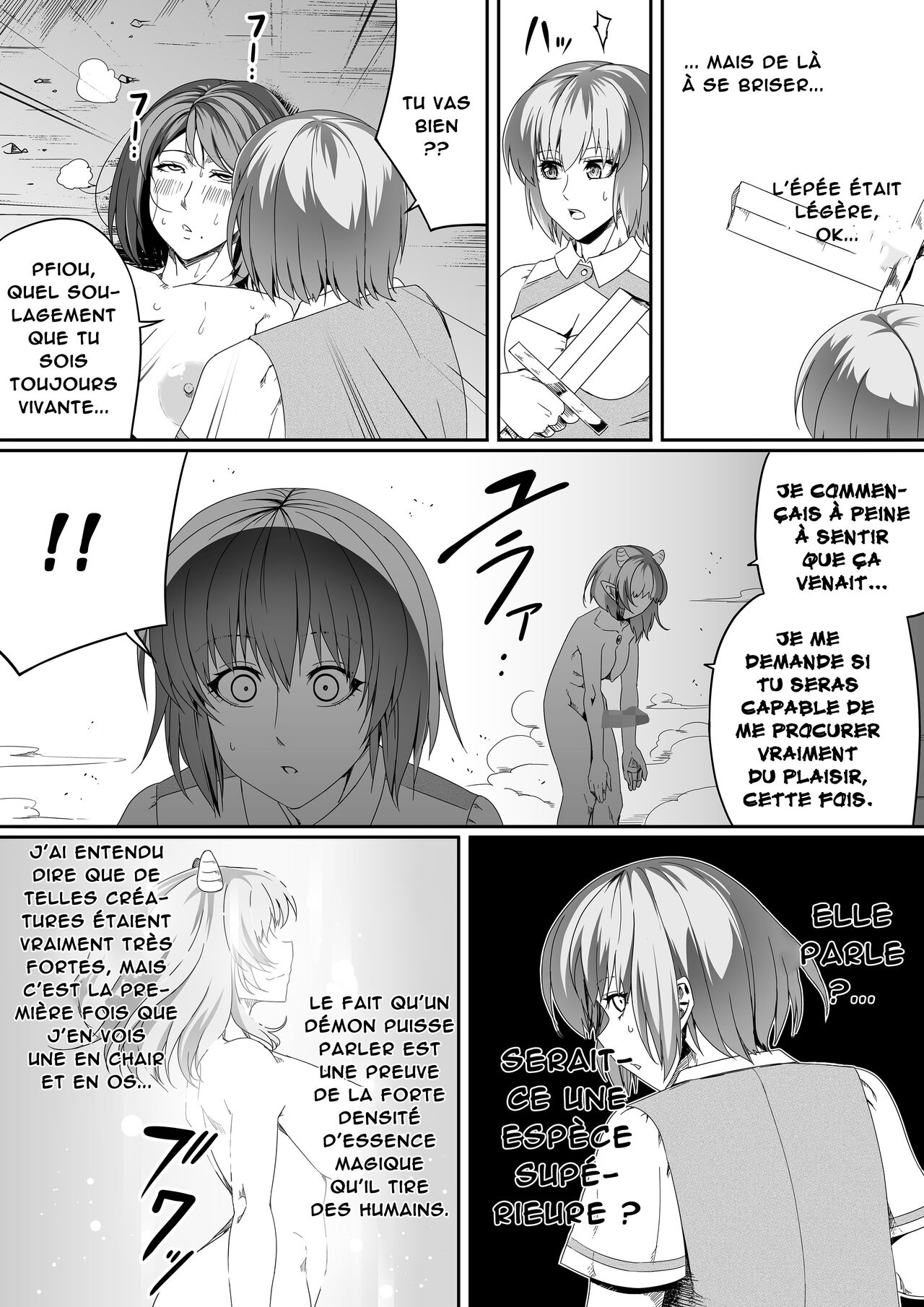 Chikara Aru Succubus wa Seiyoku o Mitashitai dake. 3 | Une Puissante Succube Qui Veut Juste Combler Vos =Désirs Sexuels= 3 page 9 full