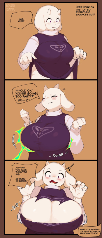 Alphys’s New Invention (kyurisawa) cover