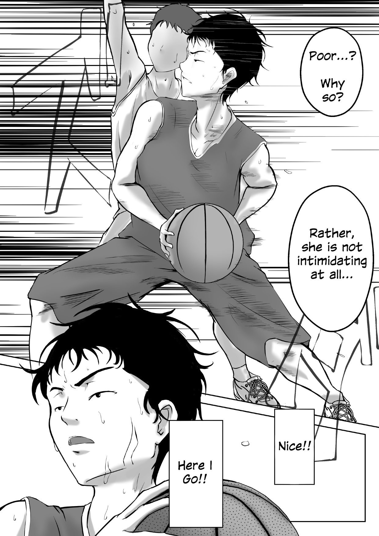 Baske-bu Center Ishida-san | Basketball Club Center Ms. Ishida page 3 full