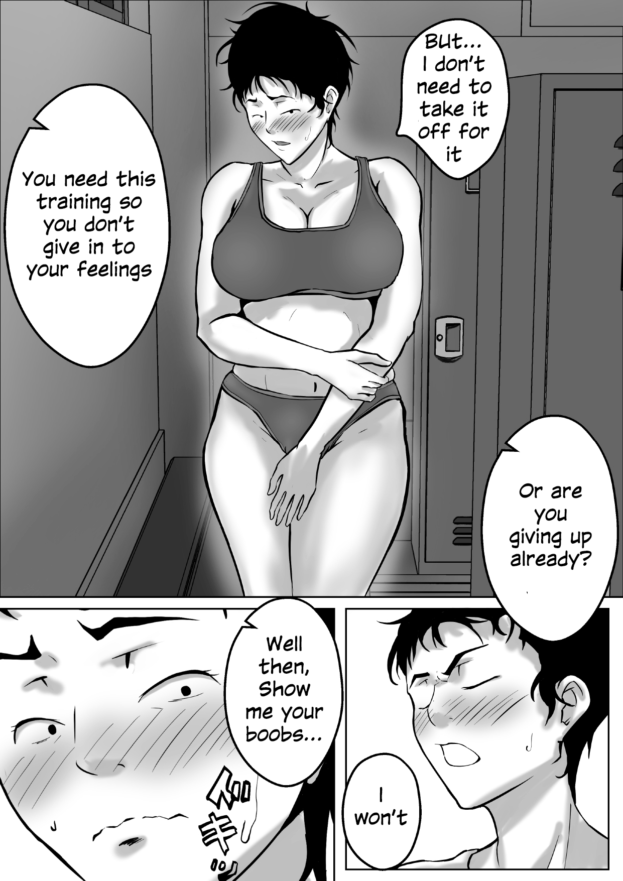 Baske-bu Center Ishida-san | Basketball Club Center Ms. Ishida page 9 full