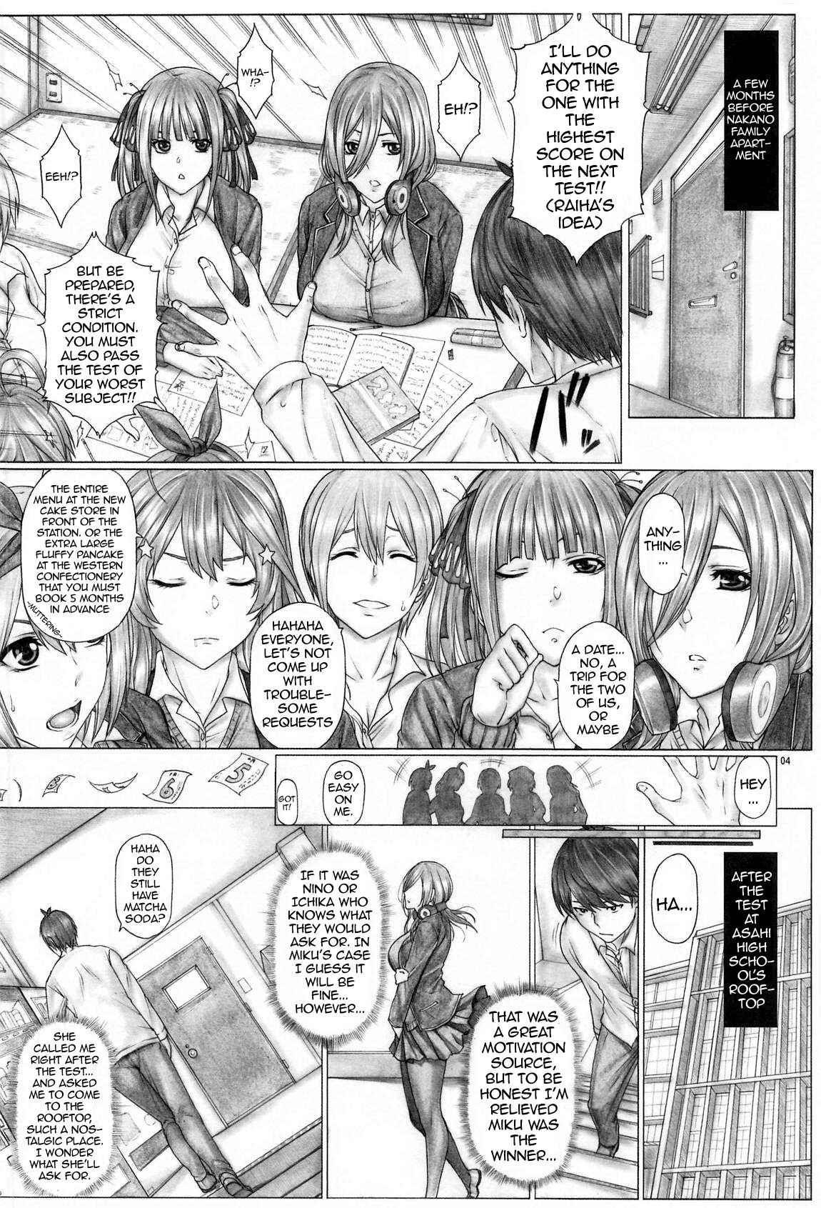 Angel's stroke 149 Gotoubun no Hanayome Nengan no Ano Hito | Quintessential Quintuplets - Getting That Schorching Hot Impregnating Creampie From The Person You Most Desire!! page 4 full