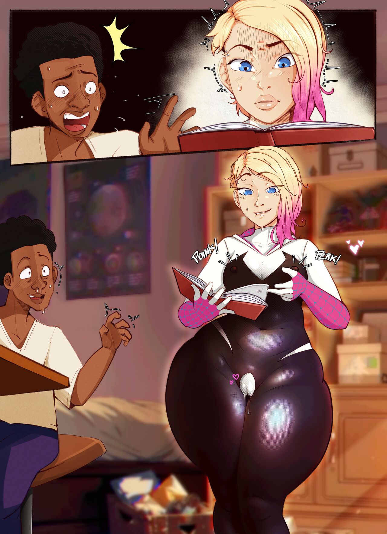Gwen Stacy Story page 12 full