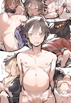 Kazuma x Konosuba girls pregnancy