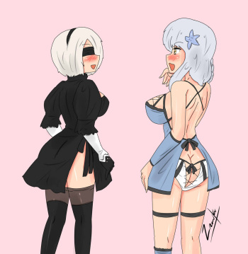 [Zronku] Kaine X 2B cover