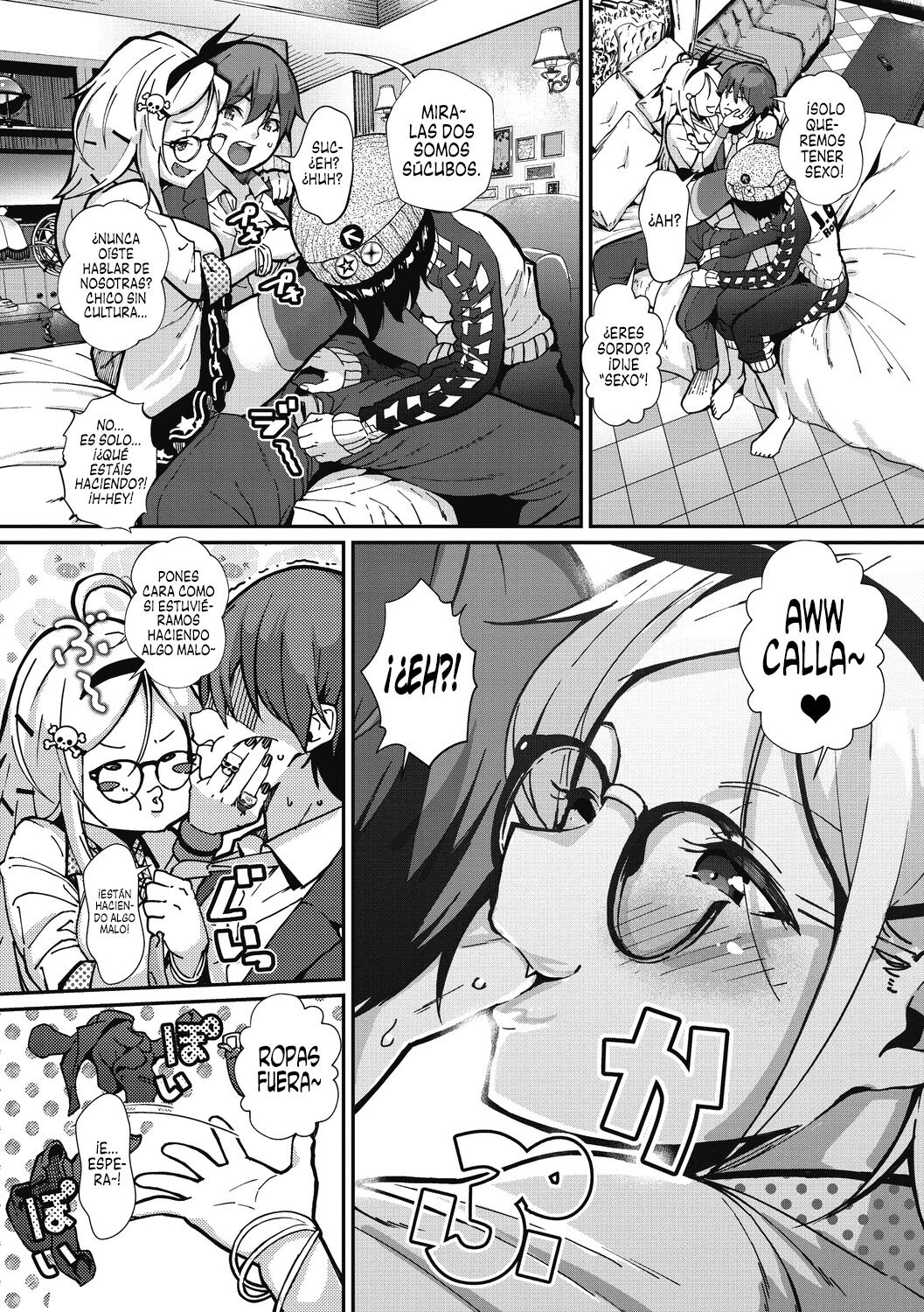 Sakyutto! | ¡Lindas Súcubos! page 3 full
