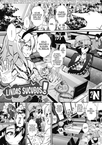 [Jorori] Sakyutto! | ¡Lindas Súcubos! ("Kimi ga Suki.") [Spanish] [NekoCreme] [Digital] cover
