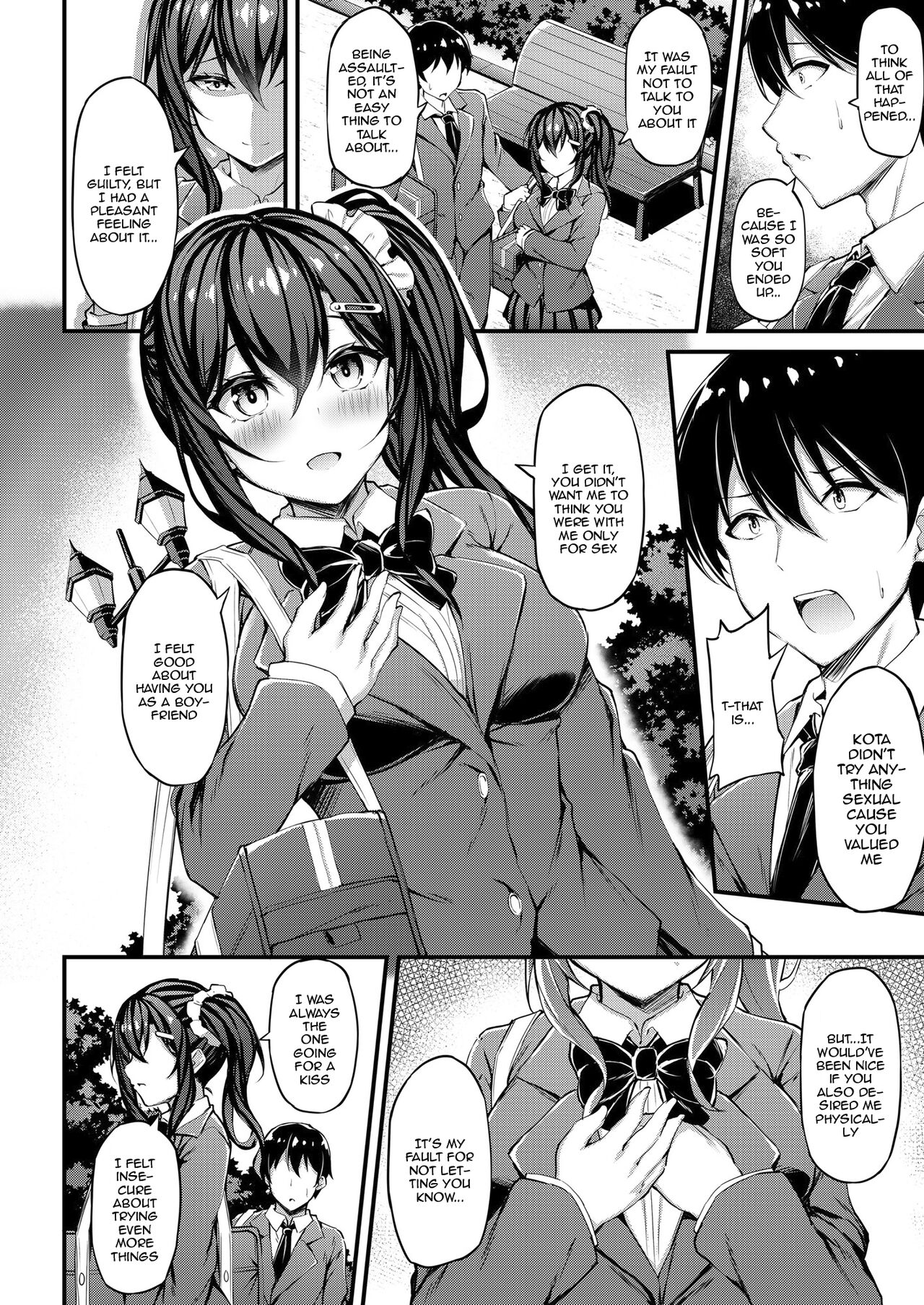 Kanojo ga Separate o Matou Riyuu -Watashi no Oji-san ni Sasageru Seishun Iro no Separate- | The Reason My Girlfriend Wears a Two-Piece Track Uniform -The Youth-colored Uniform That I Offer To an Old Man- page 11 full