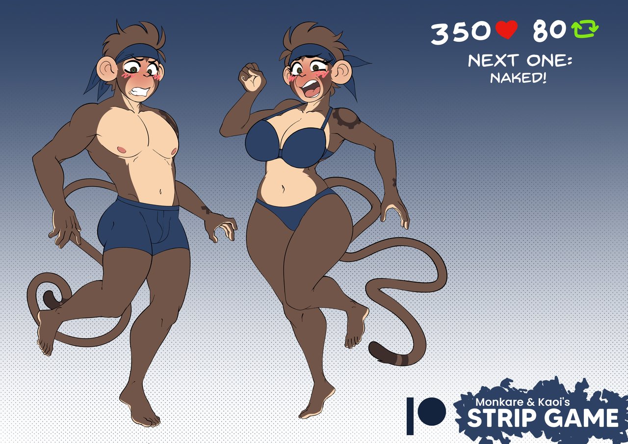 Monkare & Kaoi's Stripgame page 2 full