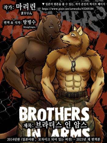 [Maririn] Brothers In Arms 2014 (pixiv) Ver. | 브라더스 인 암스 2014 (pixiv) Ver. [Korean] [망빙수] [Digital] cover