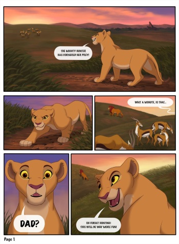 [Reallynxgirl] Unnamed Lion King Comic (The Lion King) [Ongoing] cover