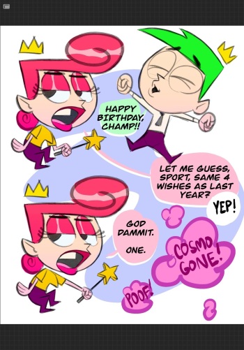 [Gutterbutter-69] Birthday Wish (The Fairly Oddparents) cover