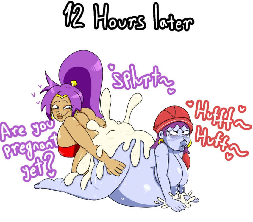 Shantae Can't Stop Thinking About Risky! page 11 full