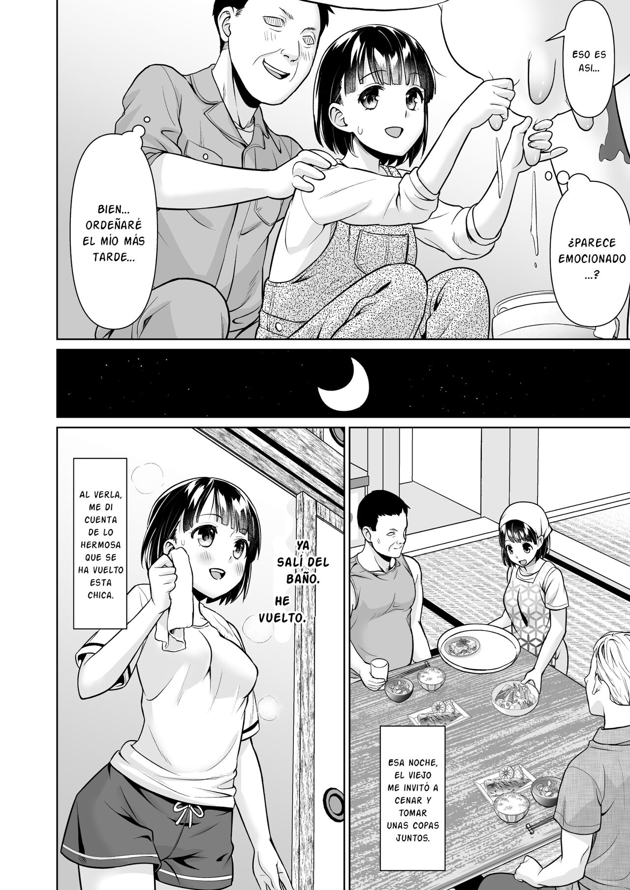 Iya da to Ienai Jimikei Shoujo to Inaka no Oji-san page 7 full