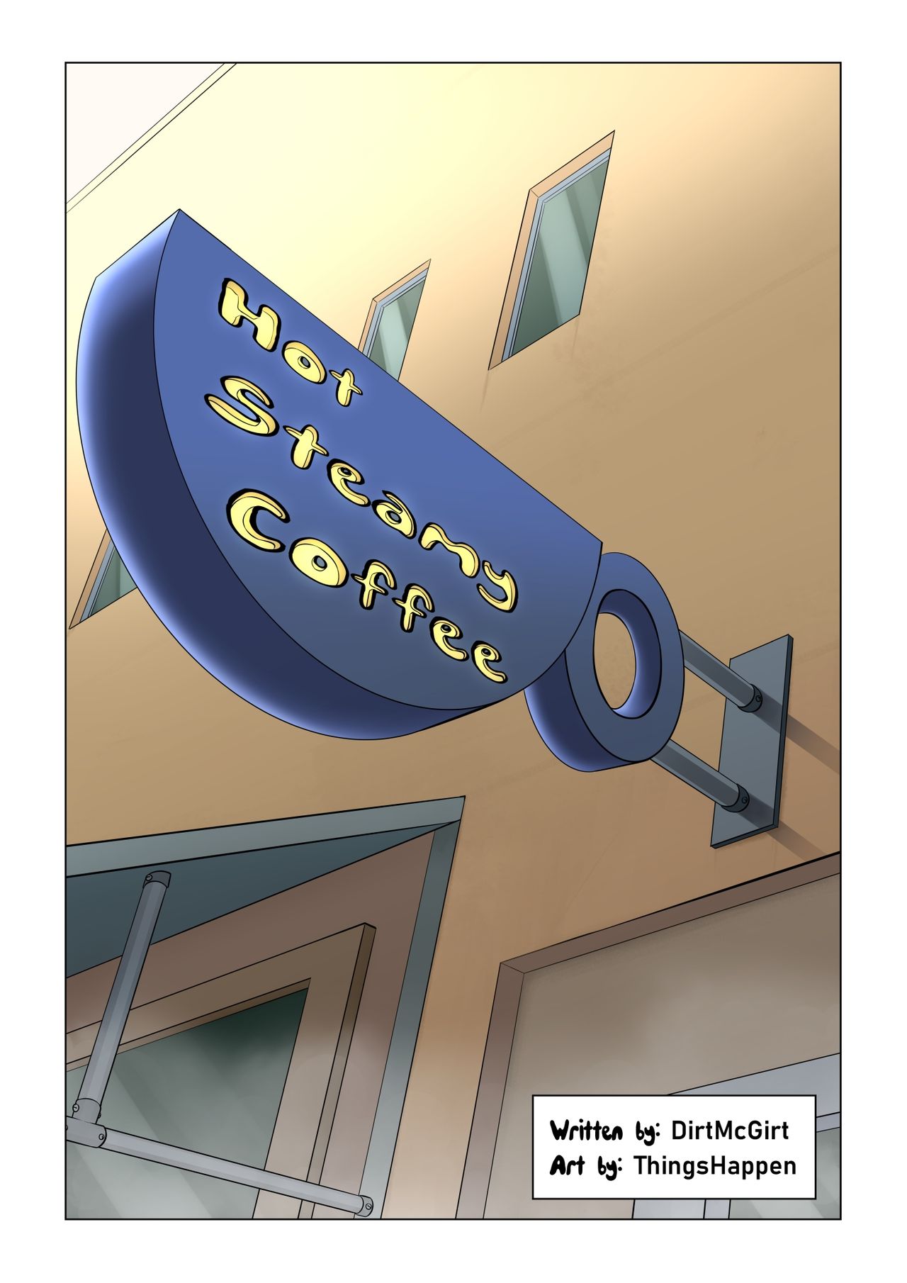 Hot Steamy Coffee page 1 full