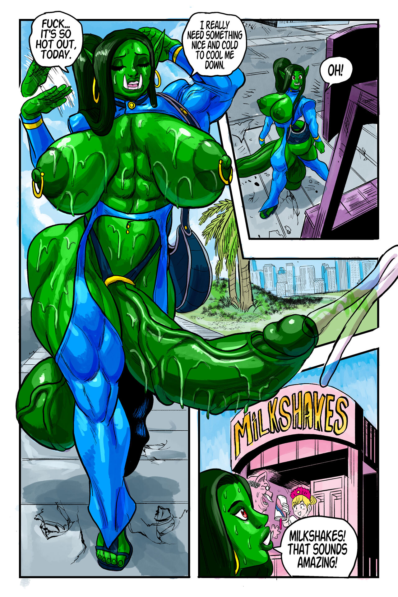 Gora's Milkshake page 1 full