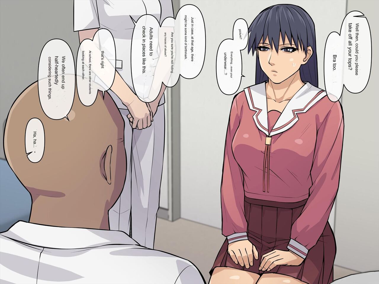 Azumanga Ngentot - Sakaki deceived by an unscrupulous hospital page 4 full