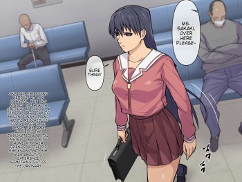 [THE HYPERMAN] Azumanga Ngentot - Sakaki deceived by an unscrupulous hospital cover