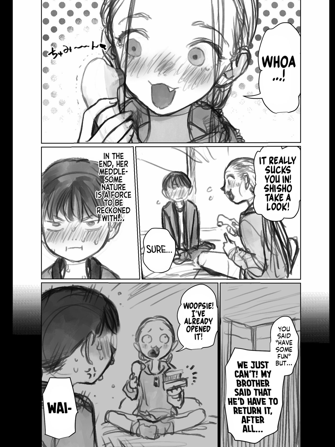 Kuri Kyuuin Omocha to Sasha-chan.| Using a Suction Vibe with Sasha-chan. page 12 full