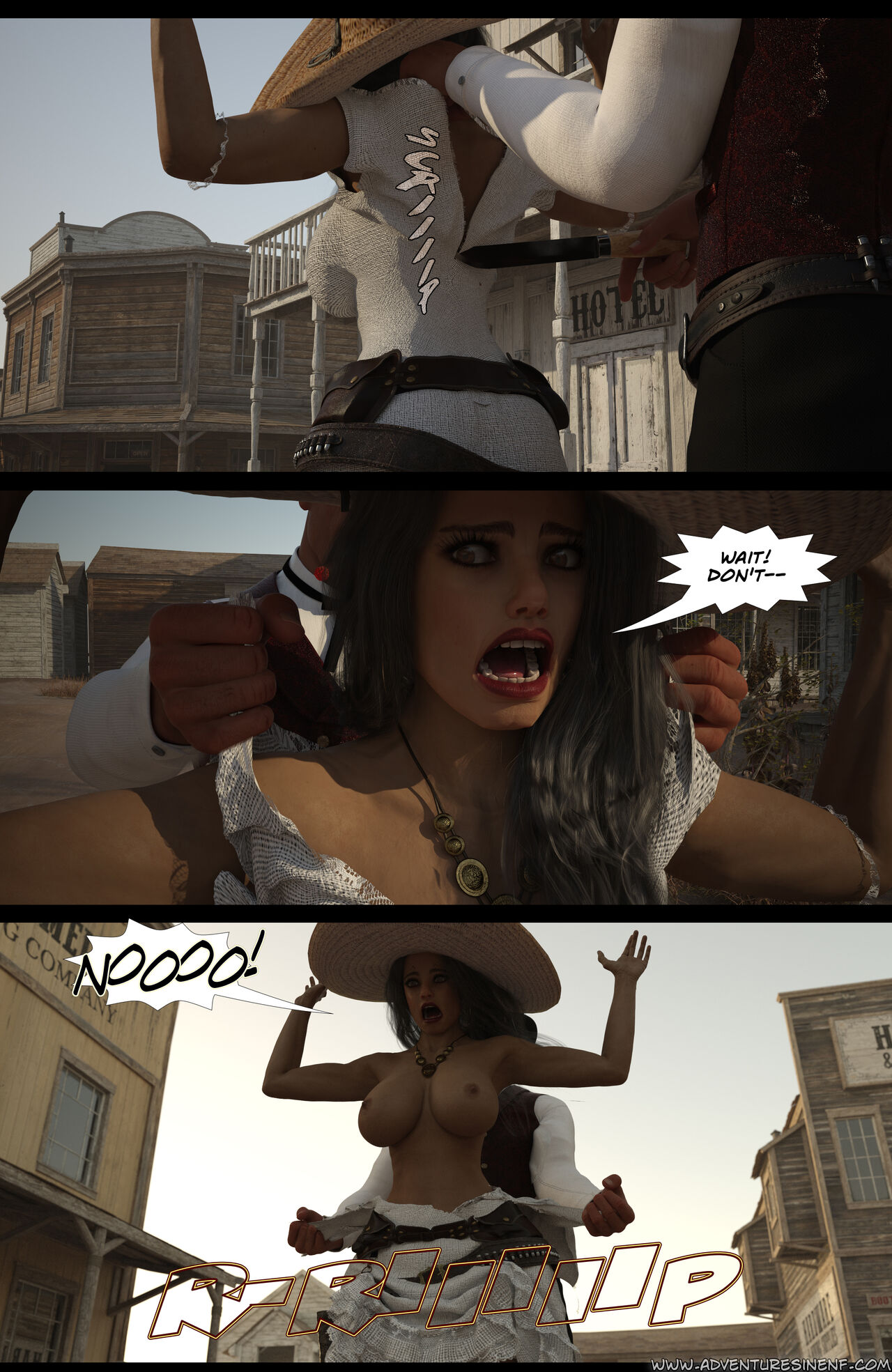 Adventures in ENF - A Town Called Freedom - Samples page 4 full