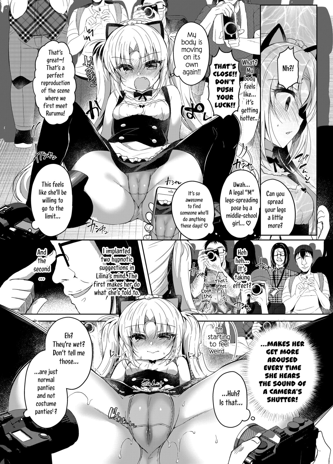 Namaiki Mesugaki ni Cosplay Shikan de Saimin Seisai | A Sassy Female Brat Hypnotized and Punished with Cosplay Voyeurism page 12 full