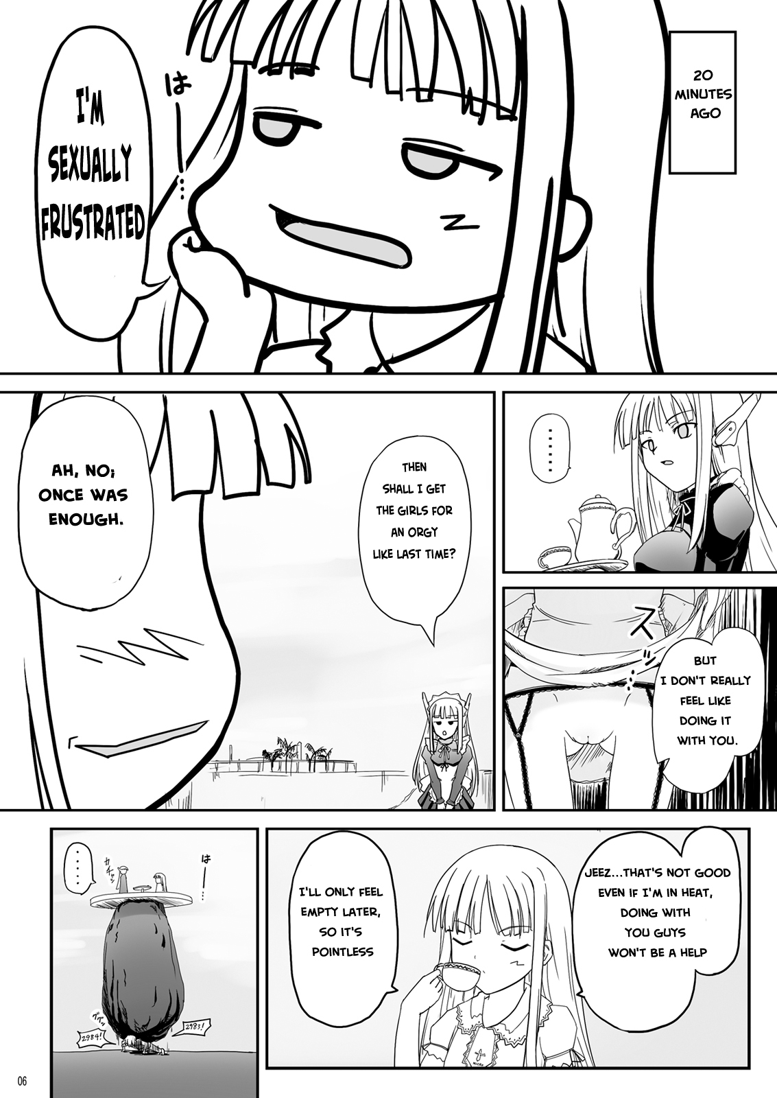 Shibotte Loli Babaa-sama! | Squeeze me Lolibabaa-sama! page 6 full