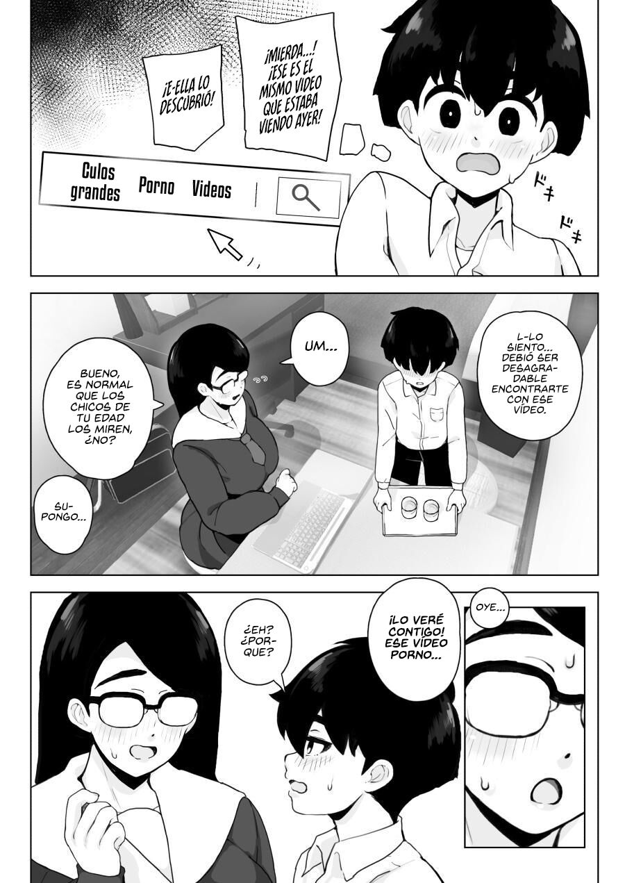 Class 1 Shiri ga Dekai Megane no Osanajimi ni Nakadashi Shiro to Honnou ga Itte iru | Mi Instinto me Dice que me Corra Dentro de mi Amiga de la Infancia quien tiene el Culo más Grande de mi Clase y usa Anteojos page 7 full