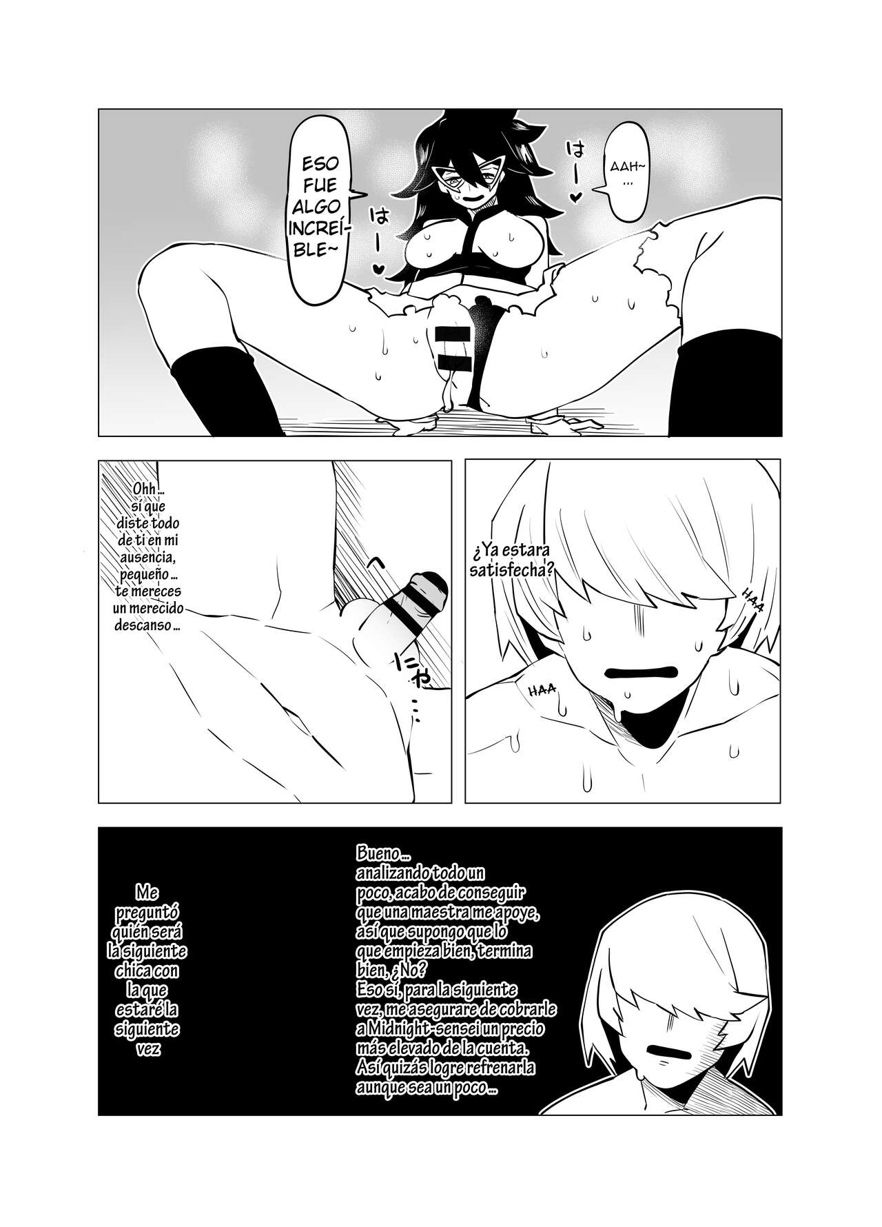 Teisou Gyakuten Butsu ~Midnight no Baai~ | Academia de Héroes & una Moralidad Invertida 4: ~Caso Midnight~ page 10 full