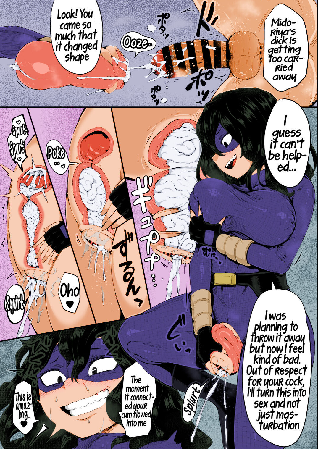 Boku to Nottori Villain Nakademia Vol. 4 | My, and the body-snatcher villain's Creampiedemia Vol. 4 page 10 full