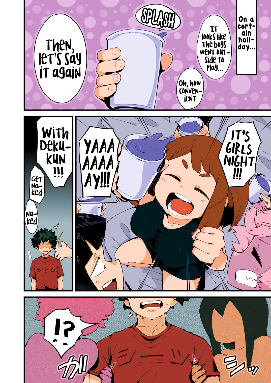 Boku to Nottori Villain Nakademia Vol. 4 | My, and the body-snatcher villain's Creampiedemia Vol. 4 page 4 full
