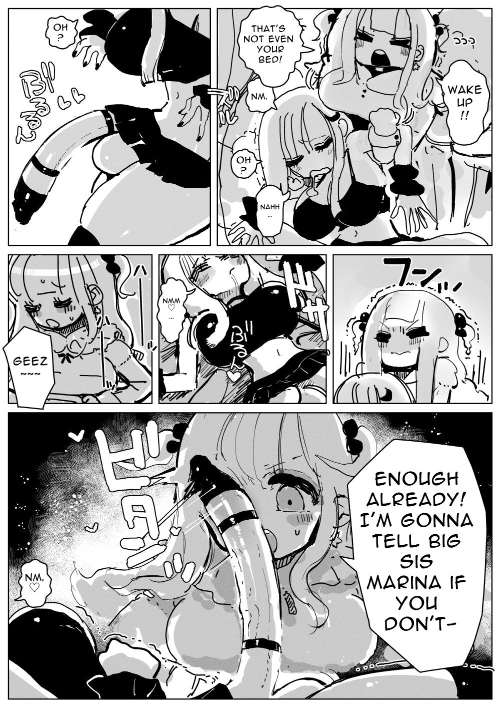 Ochinpo Milk Sisters ~Tokunou Tairyou! Shasei Shimakuri Ikimakuri! Kyonyuu Kyokon no Shimai no Nichijou~  | Dick Milk Sisters ~Copious Cum! Orgasms Galore! A day in the life of Busty Girthy Sisters~ page 7 full