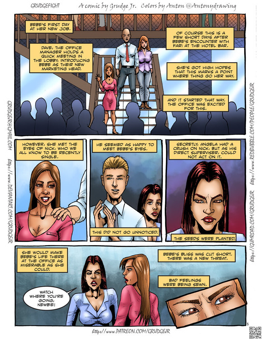 Grudgejr - Grudgefight Bebe vs Angela Cover page 2 full