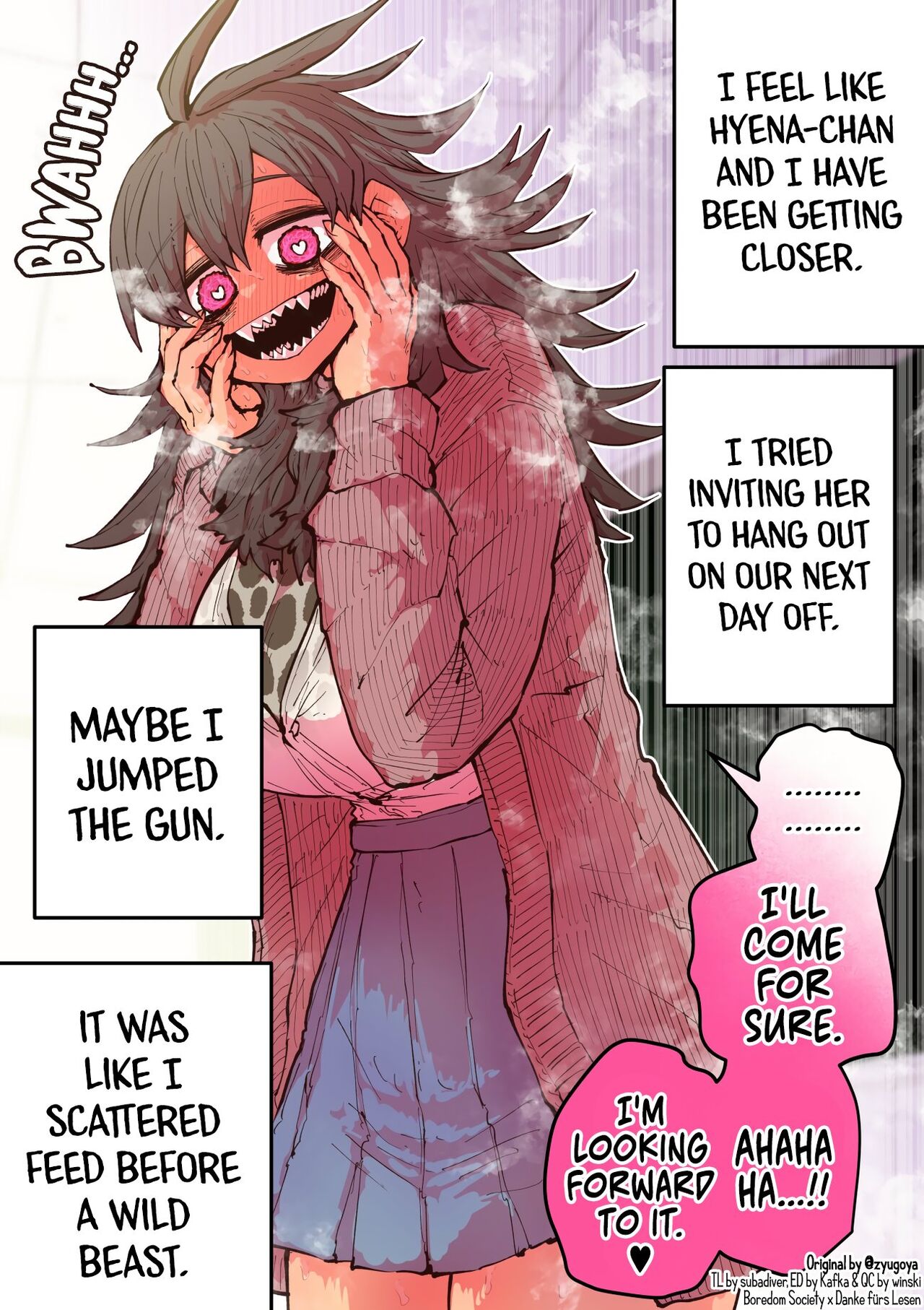 Being Targeted by Hyena-chan page 7 full