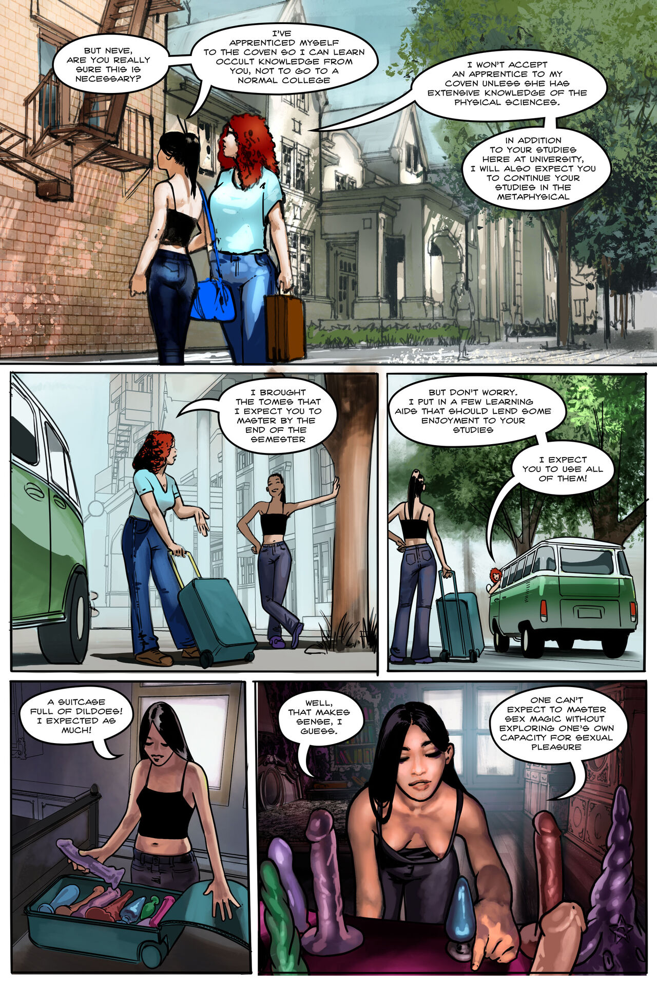 Witches of Howe's Bayou: Right Place, Wrong Time page 2 full