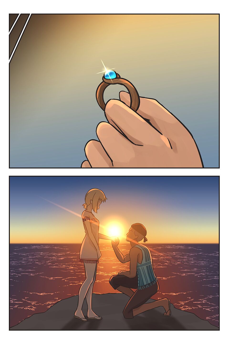 Rowan the Red Hair: Sharky Story | Une histoire de Squale page 11 full