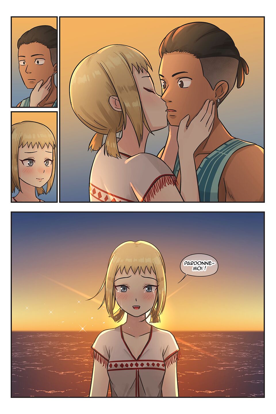 Rowan the Red Hair: Sharky Story | Une histoire de Squale page 12 full