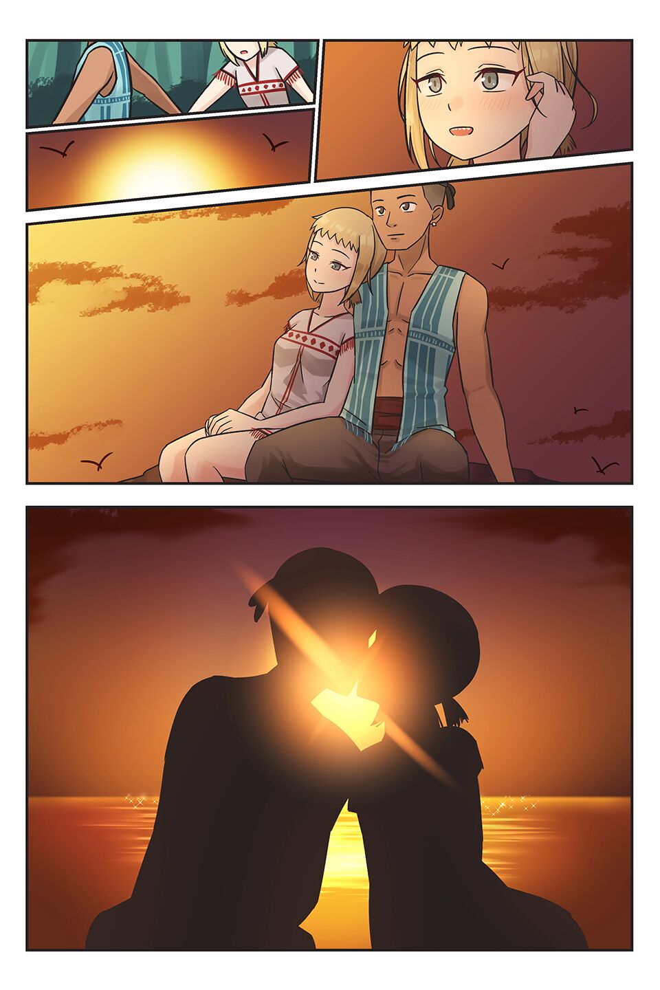Rowan the Red Hair: Sharky Story | Une histoire de Squale page 7 full
