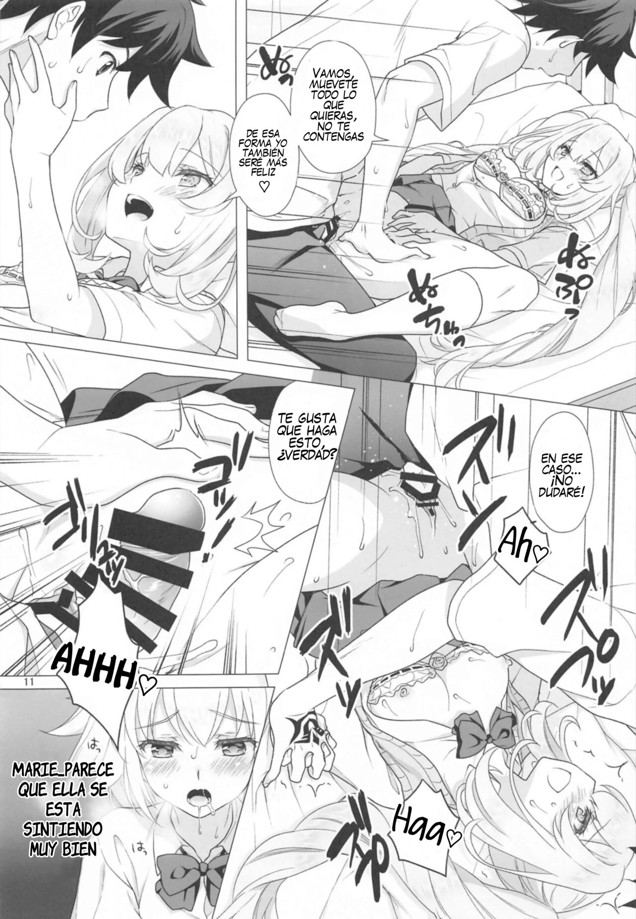 CHALDEA GIRLS COLLECTION Jeanne & Marie Motto Seifuku H Shimakuru Hon page 10 full