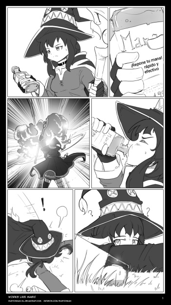 [Sketch Man] Works Like Magic (Kono Subarashii Sekai ni Syukufuku o!) [Spanish] [El atlas] cover