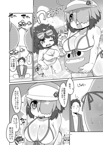 [Katamari Dragon] Gray Ecchi Manga (Bomber Girl) cover