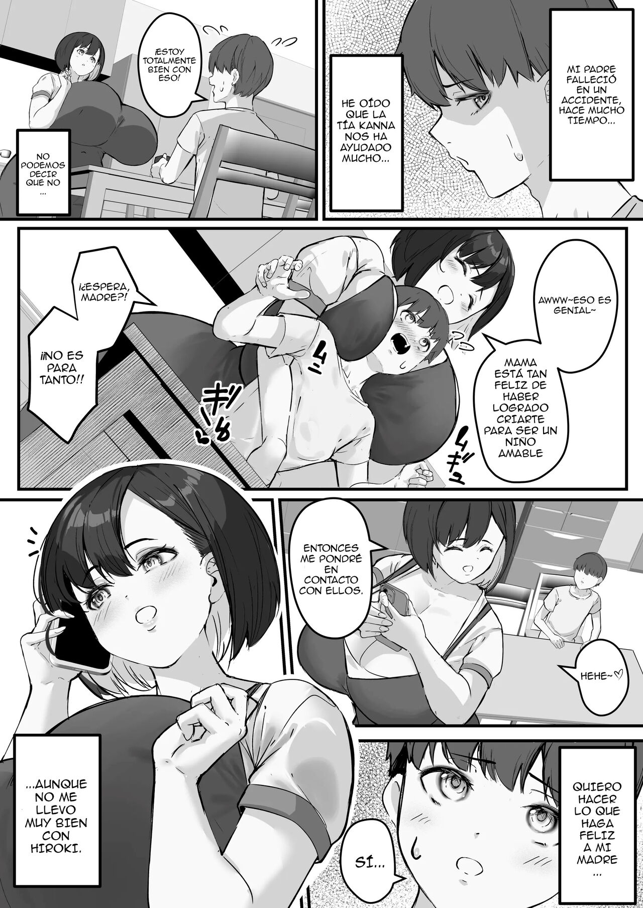 Netorare Kaa-san - Kaa-san ga Aitsu no Nikubenki ni Natta Hi 1-2 page 5 full