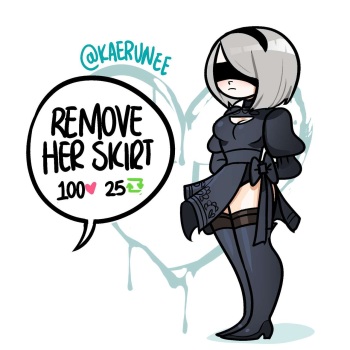 [KaeruNee] 2B Stripgame cover