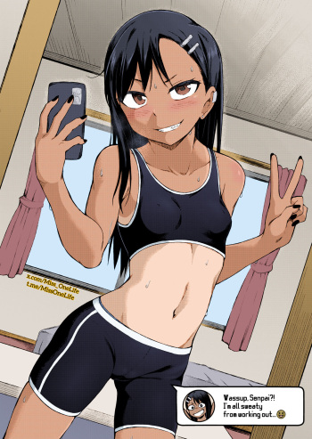 [gy] Nagatoro's Selfie Whore Diary (Ijiranaide Nagatoro-san) [Colorized] cover