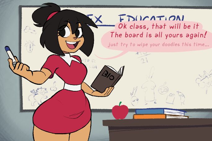 Clueless Teacher Ammy page 1 full