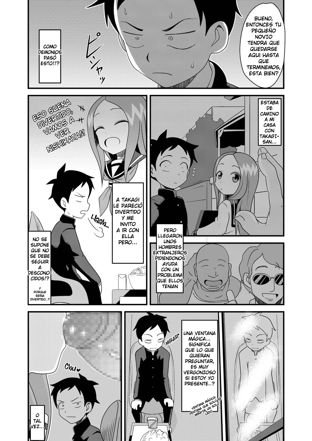 Karakai Jouzu no T.K.G.~ Magic Mirror Kosi no Nakadashi Chinpo Kui ~ page 2 full