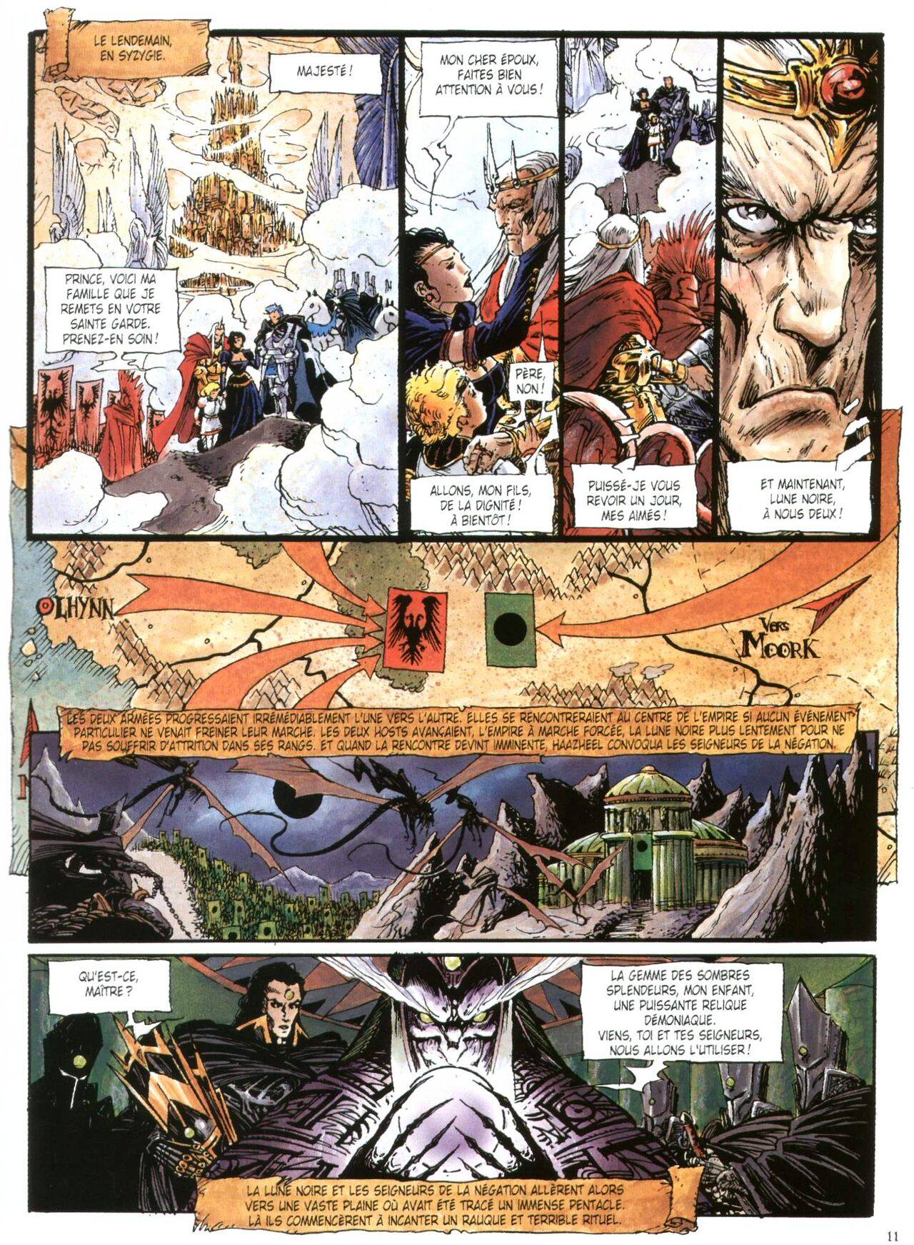 Chroniques De La Lune Noire - T10 - L'aigle Foudroyé page 11 full