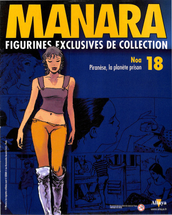 [Milo Manara] Figurines #18 : Noa - Piranèse, la planète prison [French] cover