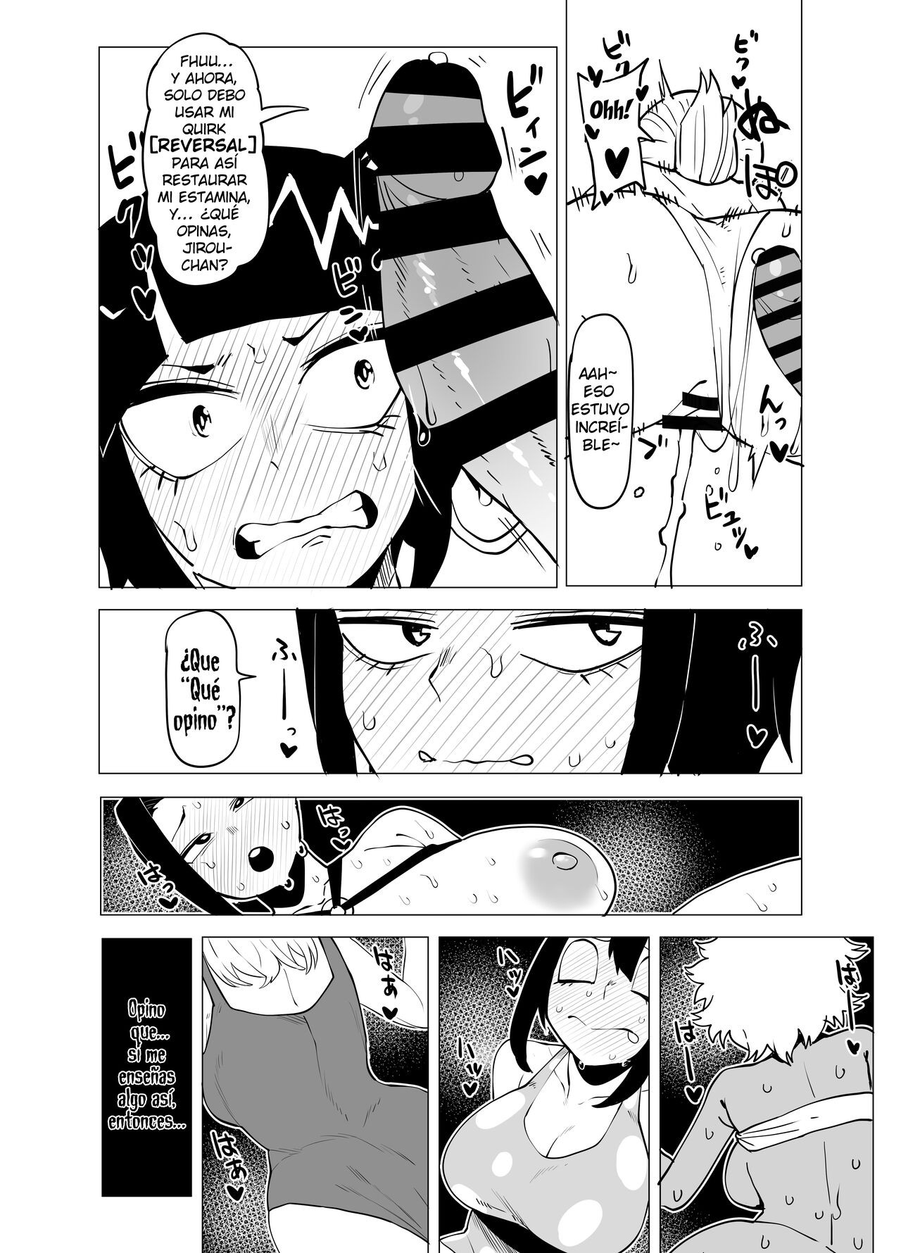 Teisou Gyakuten Butsu ~Kyoka Jiro no Baai~ | Academia de Héroes & una Moralidad Invertida 7: ~Kyoka Jiro~ page 7 full