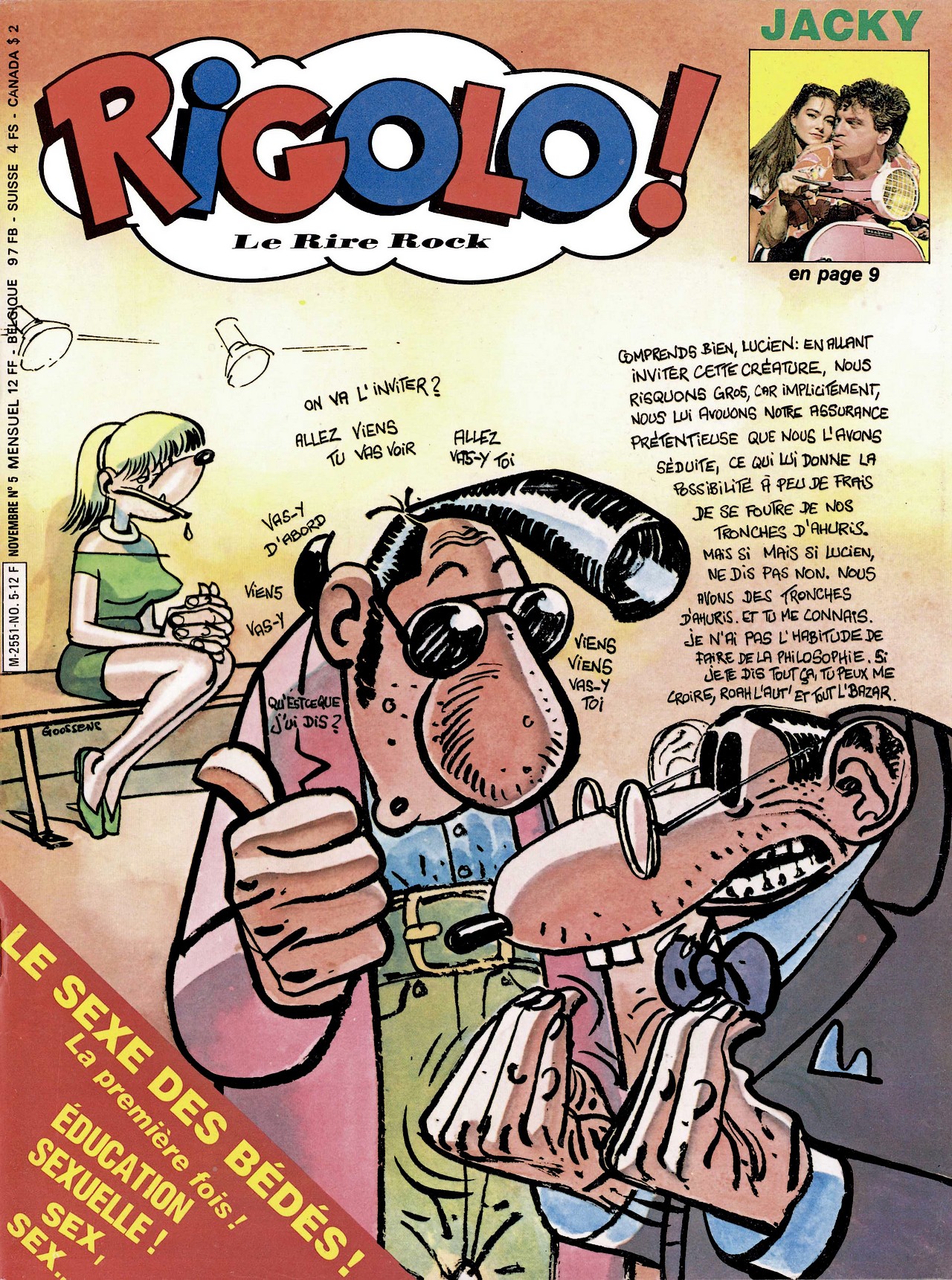 Rigolo ! 05 - Le sexe des bédés ! page 1 full