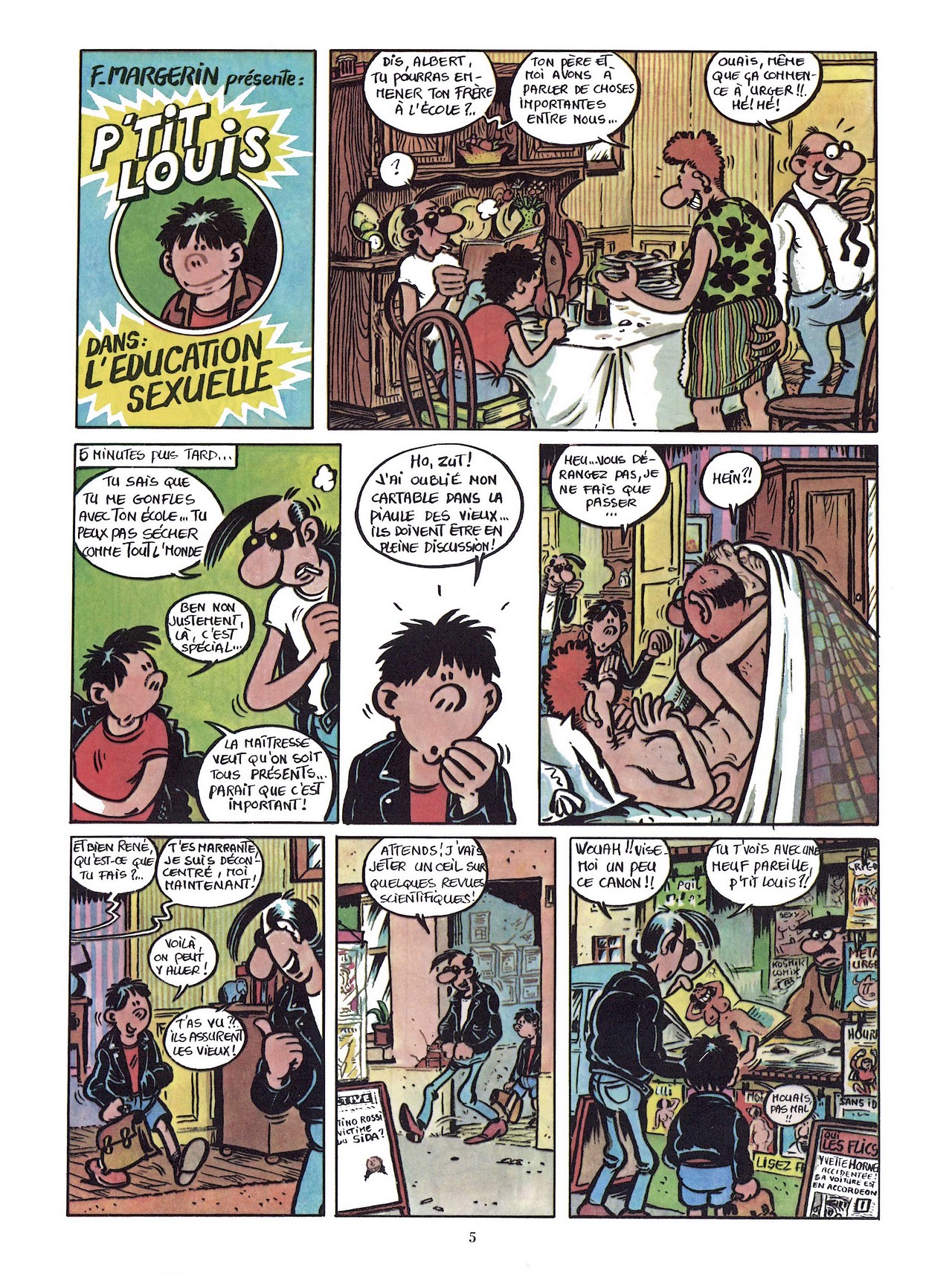 Rigolo ! 05 - Le sexe des bédés ! page 5 full